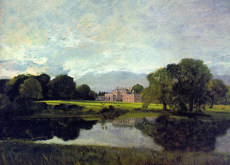 John Constable Constable MalvernHall Norge oil painting art